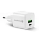 Зарядное устройство everActive GaN SC-330Q White, 1xUSB+1xUSB-С QC3.0+PD 20W, AC220V - изображение 4