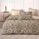 Постельное белье Евро KOLOCO "Animal Print" фланель (42857) - изображение 1