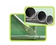 Посилена садова теплиця Ekspand 18м2 6x3x2м TFM25-3X6X2-2-Z з москітною сіткою та двома входами труба 25мм армована плівка,зелена - зображення 6