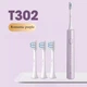 Електрична зубна щітка MiJia T302 Sonic Electric Toothbrush IPX8 MES608 (Romantic Purple) - изображение 4
