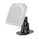 Автотримач Hoco H43 Crystal ring magnetic (center console) Gray - изображение 1