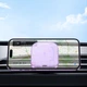 Автодержатель с БЗУ Hoco HW17 Crystal (air outlet) Romantic purple - изображение 3