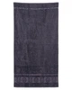 Турецкое бамбуковое махровое полотенце Zeron 70х140 Bamboo Anthracite - изображение 4