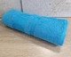 Турецкое бамбуковое махровое полотенце Zeron 70х140 Bamboo Turquoise - изображение 3