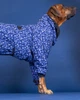 Світловідбиваючий зимовий костюм для собак PAIKKA Winter Suit Blue 50 - зображення 5