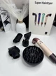 Професійний фен для волосся HD18 Supersonic r Pro Hair Dryer Curly+Coily Ceramic Pink/Rose Gold Sakura - зображення 4