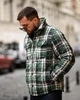 Куртка рубашка мужская CUTTER зеленая, утепленная фланелевая куртка рубашка Slimtex XXXL - изображение 3