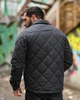Куртка рубашка мужская CUTTER черная, утепленная фланелевая куртка рубашка Slimtex L - изображение 5