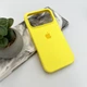 Захисний чохол-накладка Silicone Full Case AA Open Cam для Apple iPhone 17 Pro Yellow (FullOpeAAi17P-4) - зображення 4