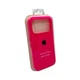 Захисний чохол-накладка Silicone Full Case AA Open Cam для Apple iPhone 17 Pro Shiny Pink (FullOpeAAi17P-23) - зображення 3