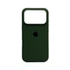 Захисний чохол-накладка Silicone Full Case AA Open Cam для Apple iPhone 17 Pro Max Dark Green (FullOpeAAi17PM-31) - зображення 1