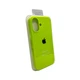 Защитный чехол-накладка Silicone Full Case AA Open Cam для Apple iPhone 17 Shiny Green (FullOpeAAi17-24) - изображение 3