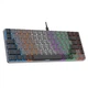 Клавіатура GamePro MK140R Red Swich Low Profile USB Dark Gray (MK140R) GamePro MK140R 996482 - зображення 2