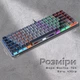Клавіатура GamePro MK140R Red Swich Low Profile USB Dark Gray (MK140R) GamePro MK140R 996482 - зображення 8