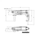 Перфоратор Metabo KHE 2245 SDS-plus, 750Вт, 2.2Дж, 2.7кг (601708500) Metabo 601708500 996341 - изображение 8