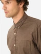 Рубашка хлопковая мужская Camel Active 409116-7S16-26 2XL Коричневая (4063366248451) - изображение 5
