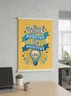 Мотивационный постер Think Positive Be Positive А2 42х60 см (MOTN014_А2) - изображение 2
