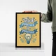 Мотивационный постер Think Positive Be Positive А3 30х42 см (MOTN014_А3) - изображение 2