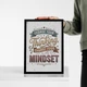 Мотивационный постер Change Your Thinking Change Your Mindset А3 30х42 см (MOTN015_А3) - изображение 3