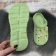 Сабо кроксы женские Dago Style оливковые ЭВА с джибитсами 40/41р (26-26,3 см) 4041-3 - изображение 4