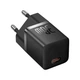 Мережевий зарядний пристрій Type-C GaN5 Fast Charger (mini) 30W+кабель 2Type-C 1 м. блок живлення чорний, Baseus (P10110902113-00) - зображення 5