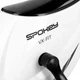 Складной горизонтальный велотренажер со спинкой Spokey VX-FIT до 100 кг с системой магнитного сопротивления Белый - изображение 4
