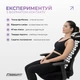 Массажный коврик Easyfit с подушкой (мат акупунктурный-аппликатор Кузнецова + валик-массажер для тела: спины, поясницы, шеи, ног, стоп, головы) Черный с белым EF-2709 - изображение 6