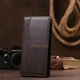 Бумажник мужской в гладкой коже Vintage 14645 Коричневый - изображение 7