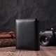 Бумажник вертикального формата из натуральной кожи ST Leather 22474 Черный - изображение 8
