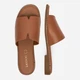 Женские шлепанцы кожаные Lasocki RST-KM215-01 5906751185865 37 24.5 см Коричневые (5906751185889) - изображение 6