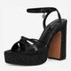 Женские босоножки Nine West S3SH005-01A 5906751043707 39 25.5 см Черные (5906751043813) - изображение 2