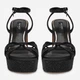 Женские босоножки Nine West S3SH005-01A 5906751043707 40 26.2 см Черные (5906751043752) - изображение 4