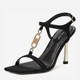 Женские босоножки Nine West S3SH1996-01 5906751018576 39 25.9 см Черные (5906751018613) - изображение 3