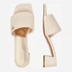 Женские мюли Nine West S4S96897-01 5906751044353 37 24.5 см Бежевые (5906751044414) - изображение 5