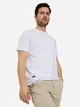 Футболка хлопковая длинная мужская Camel Active T-shirts 1/2 sleeves 409700-9T87-01 3XL Белая (4063366266240) - изображение 4