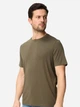 Футболка хлопковая длинная мужская Camel Active T-shirts 1/2 sleeves 409700-9T87-35 2XL Оливковая (4063366266325) - изображение 1