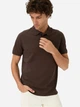 Поло длинное мужское Camel Active Polos 1/2 sleeves 409920-7P01-28 2XL Коричневое (4063366242091) - изображение 4