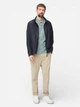 Поло длинное мужское Camel Active Polos 1/2 sleeves 409920-7P01-43 2XL Голубое (4063366256036) - изображение 3