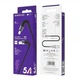 Кабель BOROFONE BX32 USB to Type-C 2.4A, 1m, нілон, алюмінієві+TPE connectors, Black (6931474710451) (20505) - зображення 2