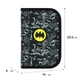 Пенал с наполнением Kite DC Comics DC26-622H, 1 отделение, 2 отворота - изображение 2