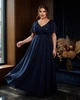 Вечірня довга синя сукня Militon XL/XXL синій 43448573 - зображення 1