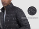 Мужская лёгкая демисезонная куртка черная 2XL - изображение 2