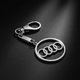 Серебряный брелок Audi (Ауди) (9004) - изображение 2