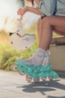 Раздвижные ролики Raven Profession White/Mint/Orange размер 28-32 (smj607) - изображение 7