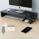 Підставка для ноутбука LOW Bamboo з USB-хабом 4xUSB Black (LOWusb4monstand) - зображення 2