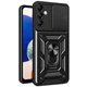 Чохол Primo Shockproof для Samsung Galaxy A17 4G (SM-A175) - протиударний, з підставкою і шторкою камери - Black - зображення 3