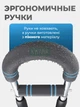 Портативный силовой тренажер для рук, регулируемый эспандер с 3 уровнями сопротивления для груди, плеч и всего тела - изображение 3