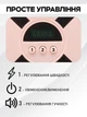 Музичний боксерський мішень настінний, розумний тренажер для боксу з Bluetooth на 4 секції з рукавичками, рожевий - зображення 6