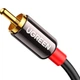 Кабель мультимедійний 3.5mm M to 2xRCA M 5.0m AV116 black Ugreen - зображення 3