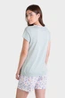 Піжама: футболка та шортики Massana 48(XL) Зелений (138778) - зображення 3